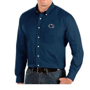 NWT Men's Antigua Navy Penn State Nittany Button-Down
